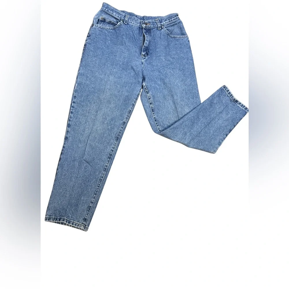 Vintage 90s Chic High Rise Mom Jeans 28x28 Petite 100 Cotton